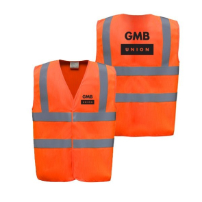 Hi-Visibility Waistcoat with Two Bands and Braces
